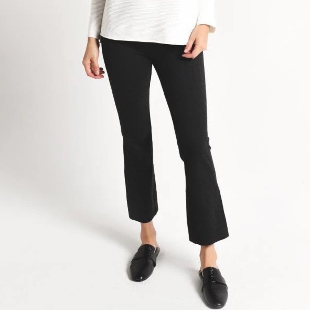Brochu Walker Danis Cropped Flare Pull On Ponte Pant Sz Xs